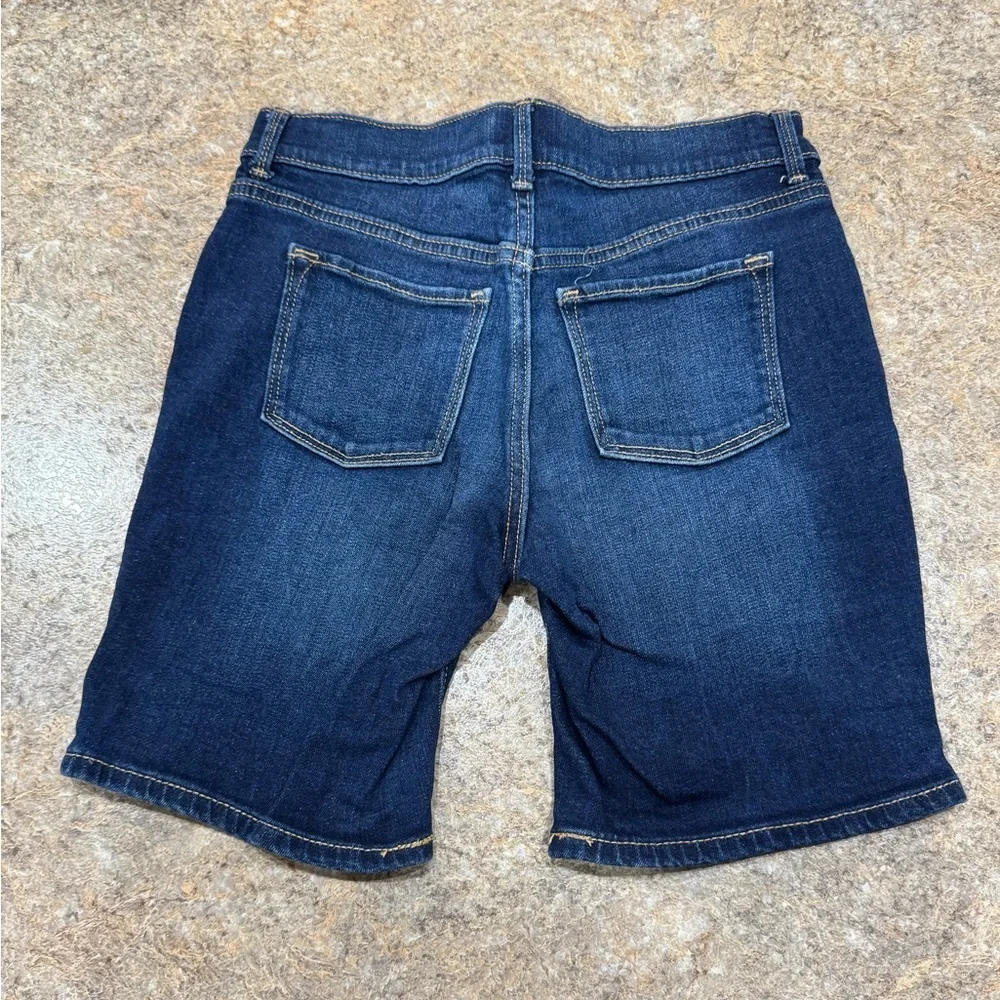 Old Navy Girls Denim Bermuda Shorts - Size 12